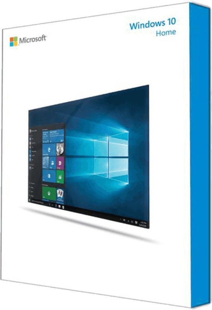 MICROSOFT Windows 10 Home Edition Windows 10 Home Full Retail Key 32 OR 64  BIT FOR 1 USER (VALIDITY LIFETIME) - MICROSOFT 