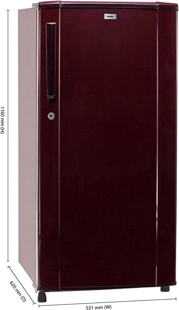 Haier 190 L Direct Cool Single Door 3 Star Refrigerator Online at