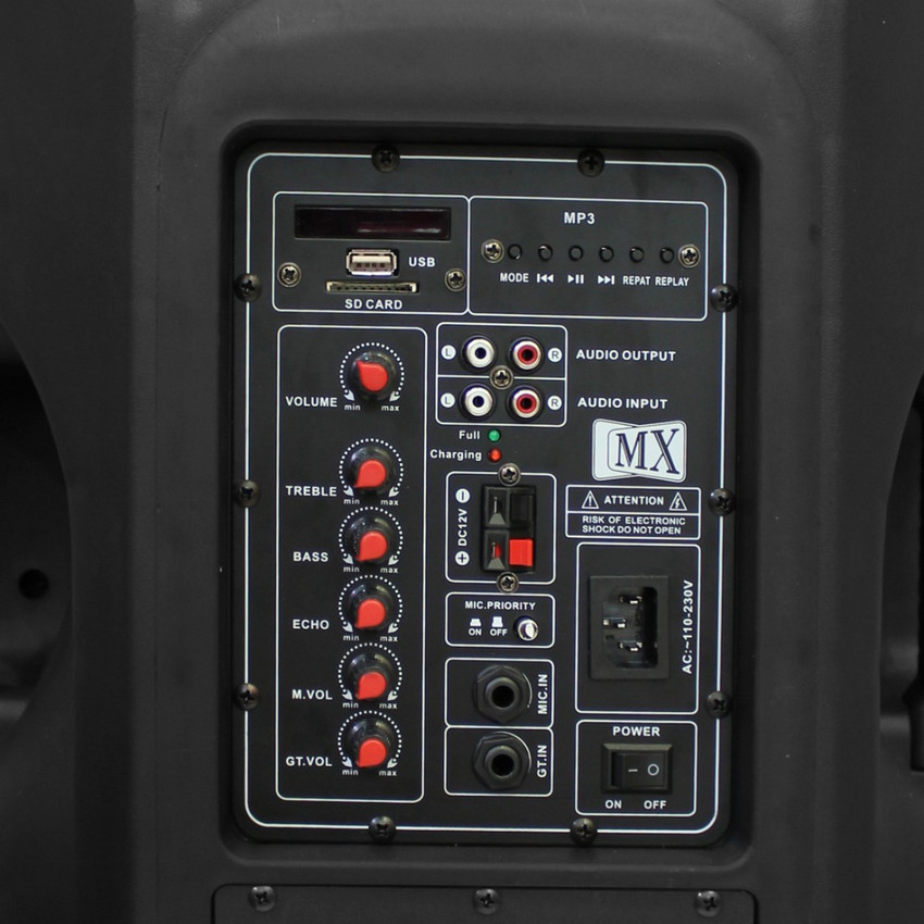 Mx 15 multimedia speaker trolley hotsell