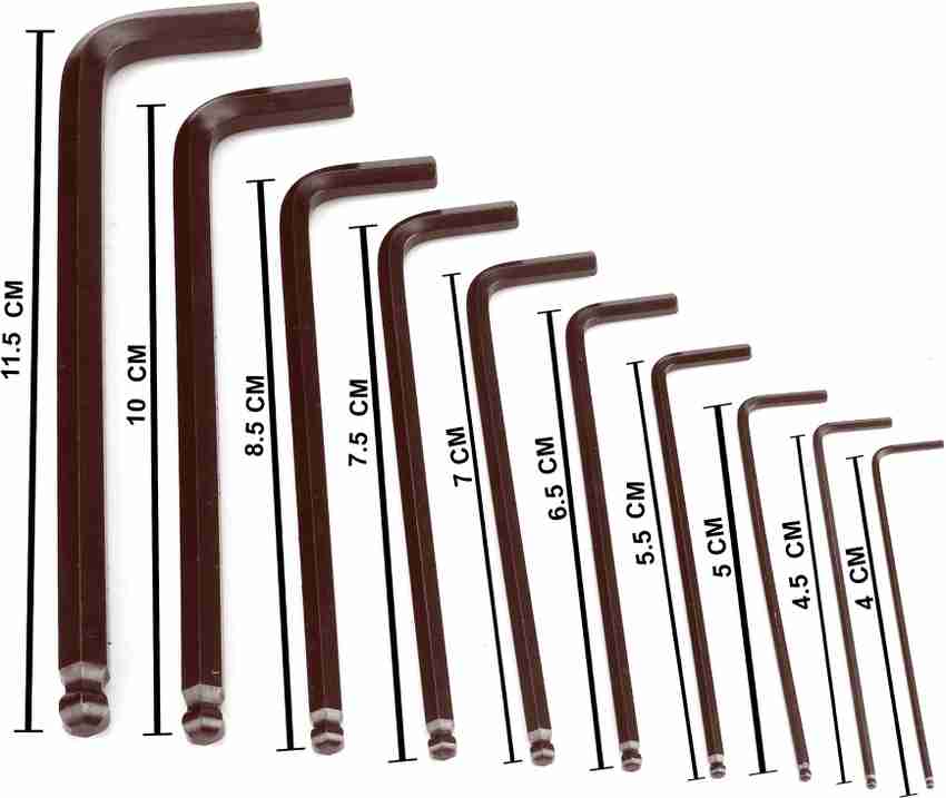 TAPARIA KBHI 10L Allen Key Set Price in India Buy TAPARIA KBHI