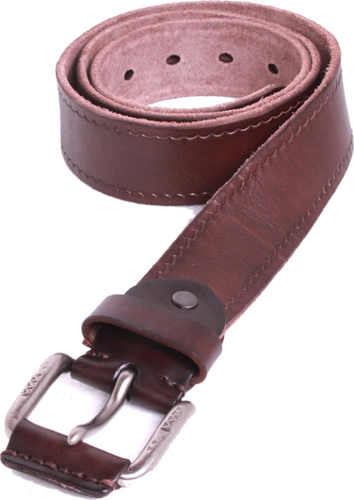 BlackBuck Men Casual Black Genuine Leather Reversible Belt Brown, Black -  Price in India