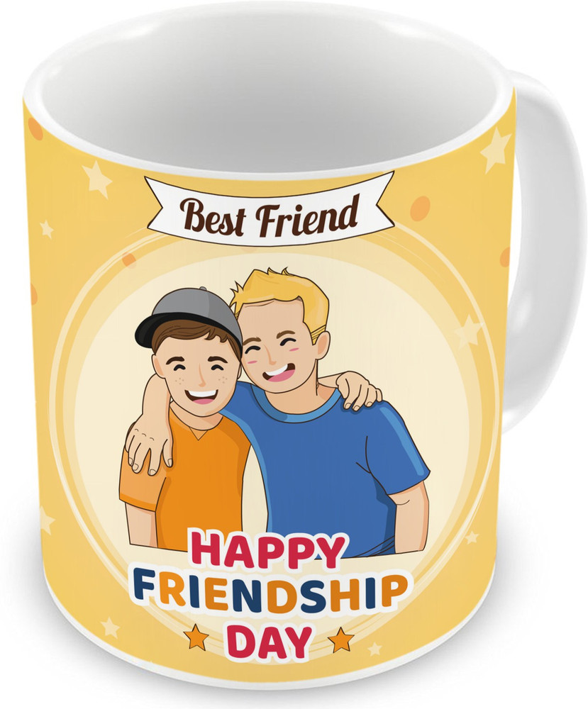 Gemshop Best Friend Cartoon Boys Best Gift for Friend Printed