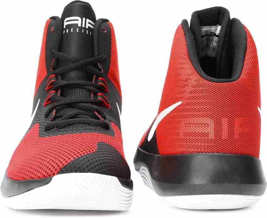 Nike air precision 2024 black and red