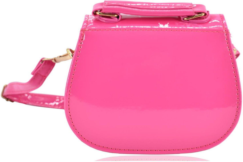 Flipkart SHOPNJAZZ Frozen Handbags Cute Sling Bag Wallet Purse For Kids Girls Gift 2 5Y Dark Pink Shoulder Bag Shoulder Bag