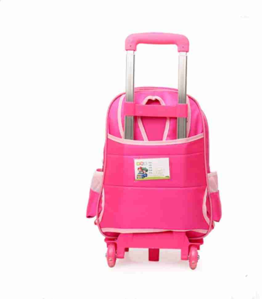 Buy Hello Kitty Print Trolley Backpack - 18 inches Online for Kids