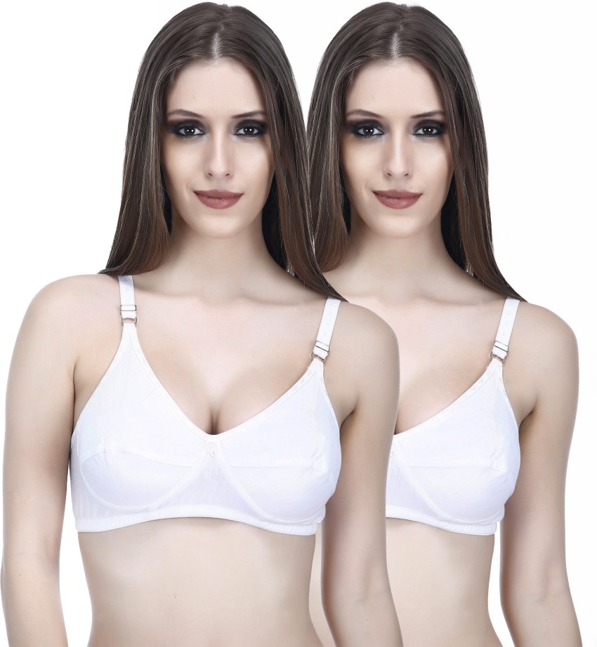 ELINA Women Full Coverage Non Padded Bra - Buy ELINA Women Full Coverage  Non Padded Bra Online at Best Prices in India