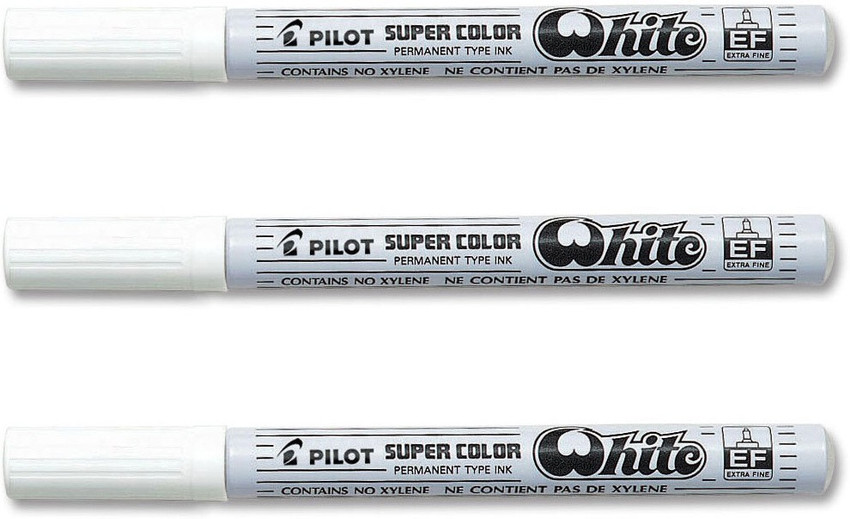 Pentel White Dye Pen Broad Pentel Pen Pilot Super Extra Fine