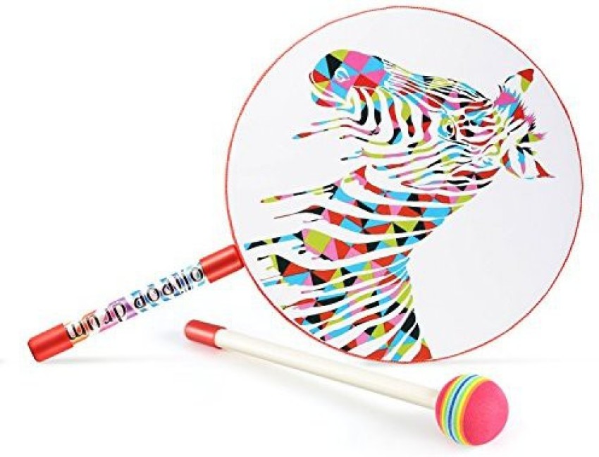 Magicfly Lollipop Drum With Mallet , Glonova 10 Kids Percussion Paddle Drum,  Musicial Instruments Rhythm Toys For Baby - Lollipop Drum With Mallet ,  Glonova 10 Kids Percussion Paddle Drum, Musicial Instruments