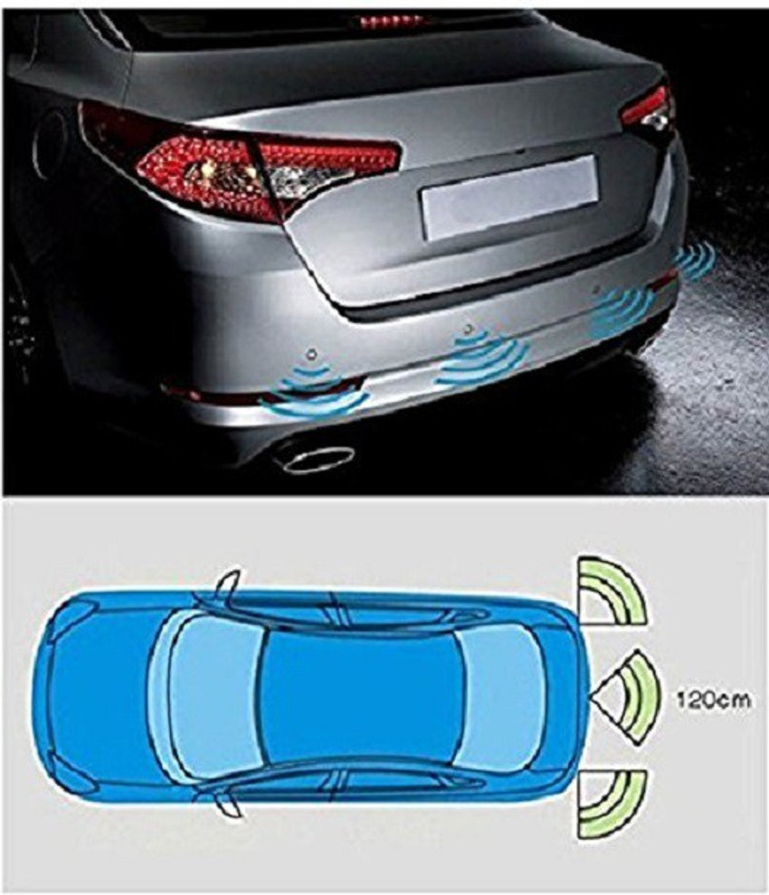 Reverse parking sensor with shop camera for swift