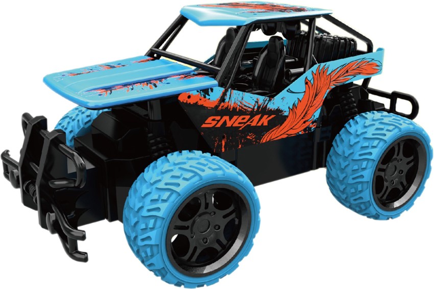 Gahoo Remote Control Car - 1/16 Scale Electric Remote Toy Racing, with LED Lights High