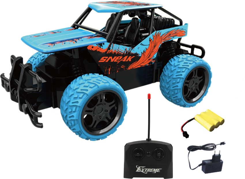 Gahoo Remote Control Car - 1/16 Scale Electric Remote Toy Racing, with LED Lights High