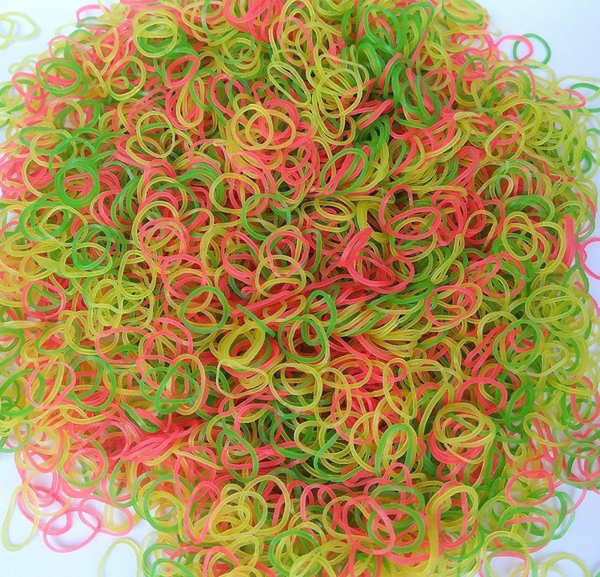 Flexi Bank Rubberbands - 1 inch Diameter 800 pcs Rubber Band