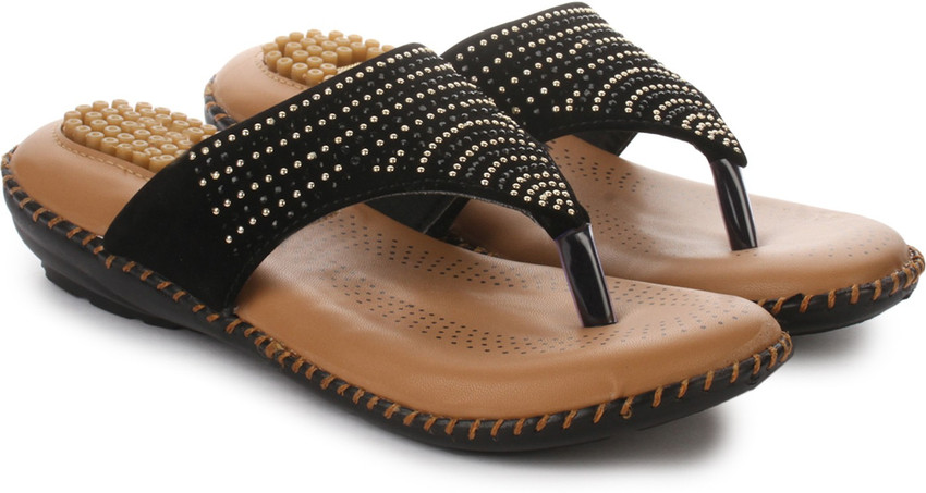 DOCTOR SOFT Women Black Sandals Buy DOCTOR SOFT Women Black