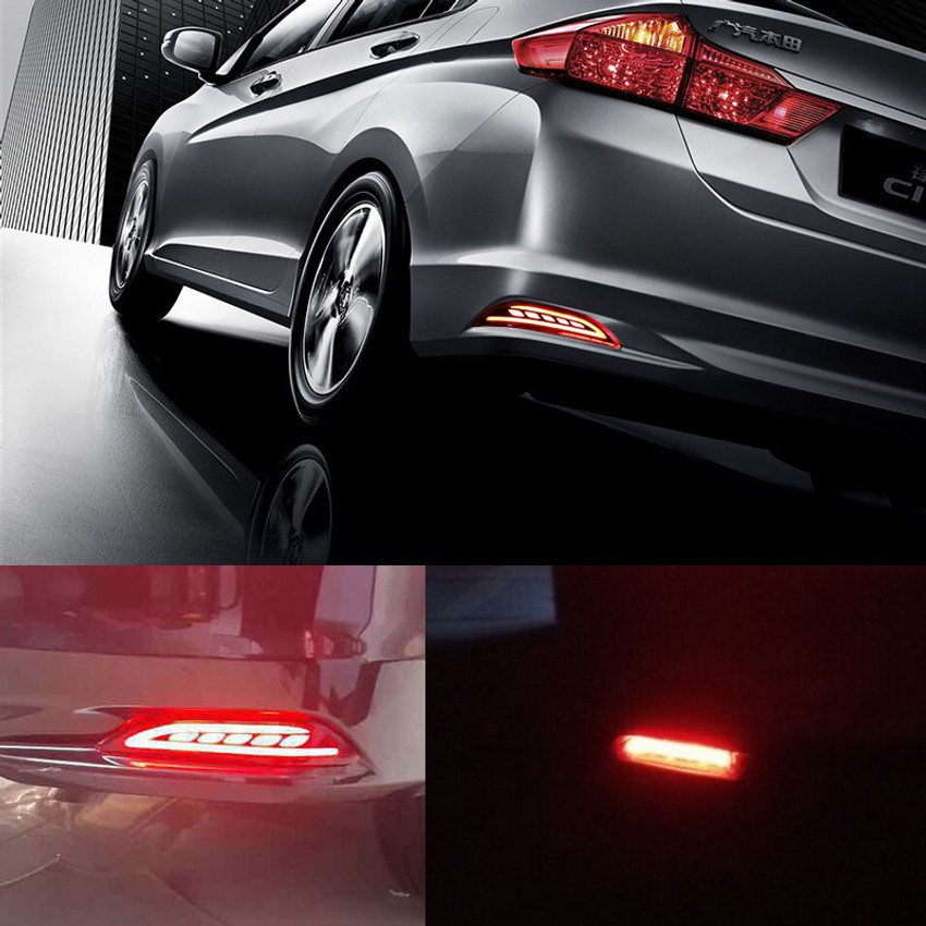 Honda city rear bumper light online