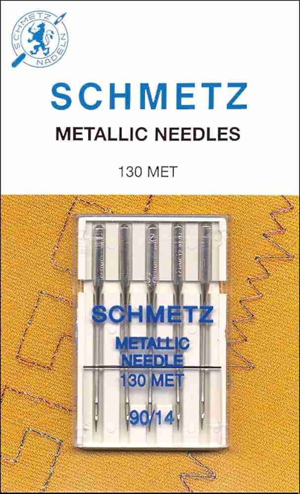 Euro Notions Metallic Machine Needle Size 14 90 5 Per Package