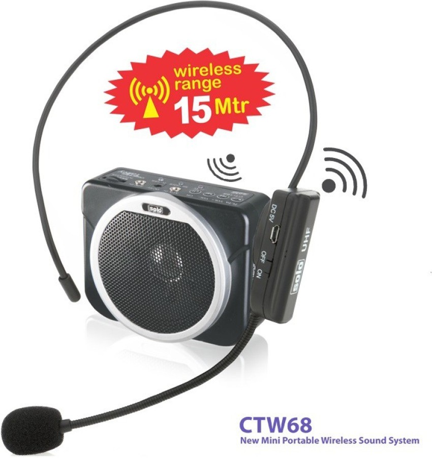 Solo Wireless Classroom Talky CTW68 CTW 68 Indoor PA System