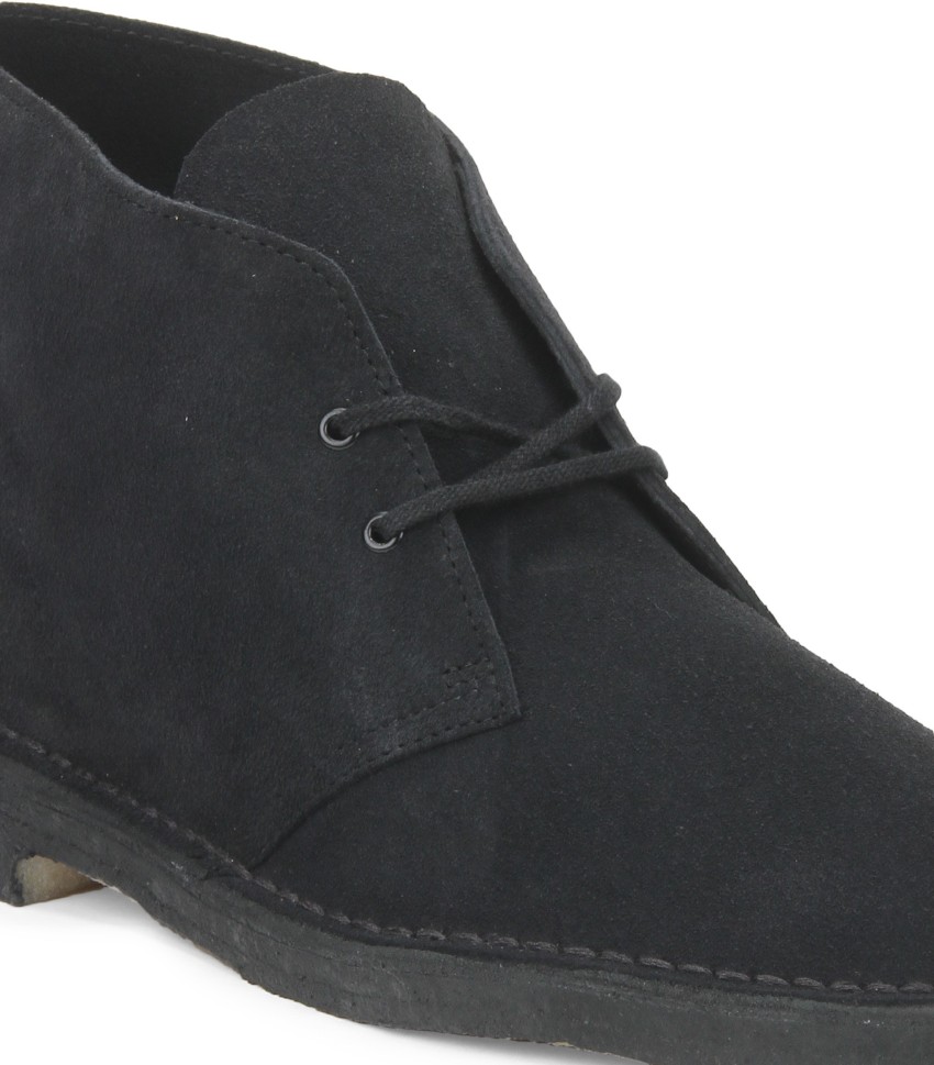 Mens blue suede desert hot sale boots