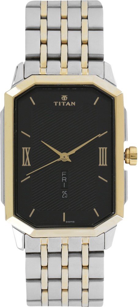 Titan 1742BM01 Regalia Economy Analog Watch For Men Buy Titan