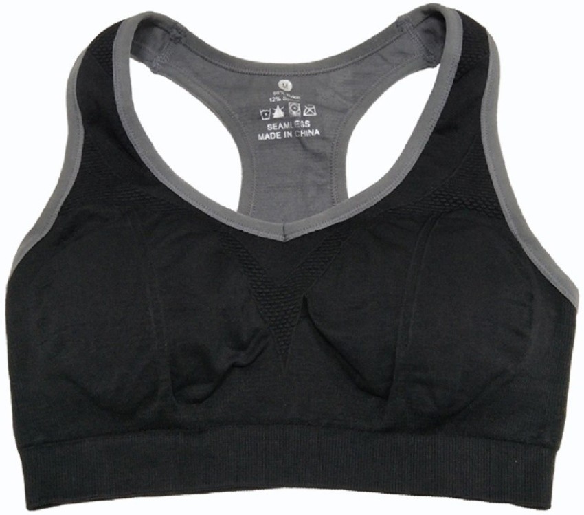Grey Padded Bra for Support in Thane at best price by Ashish