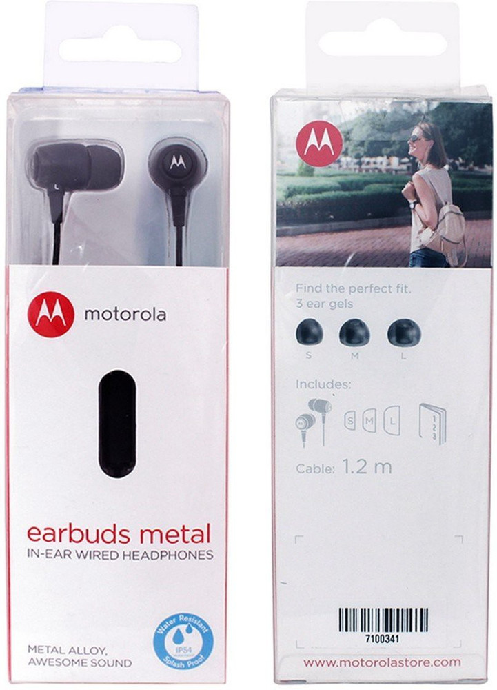 MOTOROLA Earbuds Studio In ear wired headphones Wired Headset Price in India Buy MOTOROLA Earbuds Studio In ear wired headphones Wired Headset Online MOTOROLA Flipkart