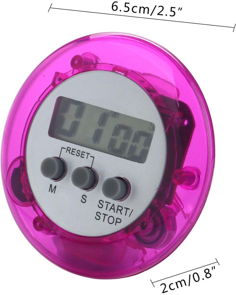 UnikArt Set of 2 Digital Cooking Timer, Loud Alarm LCD Display