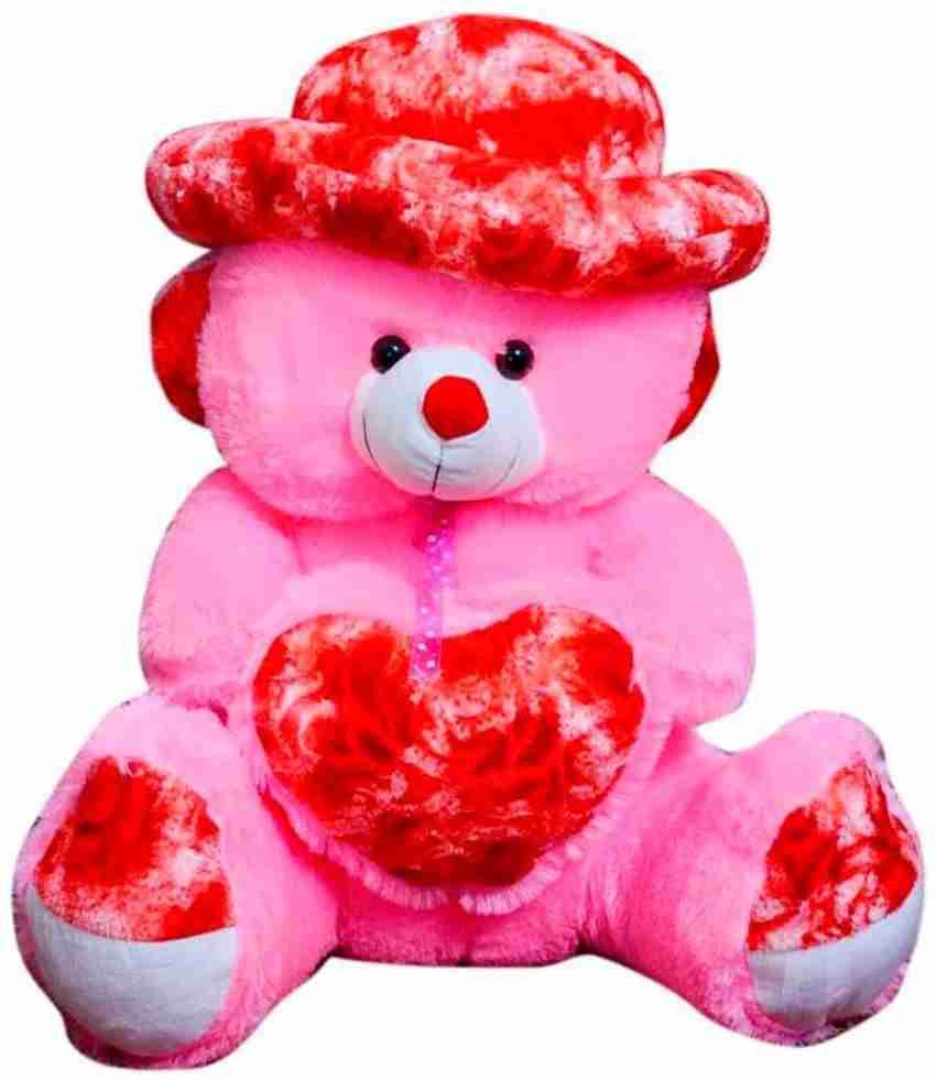 Teddy bear with store cap 4 feet
