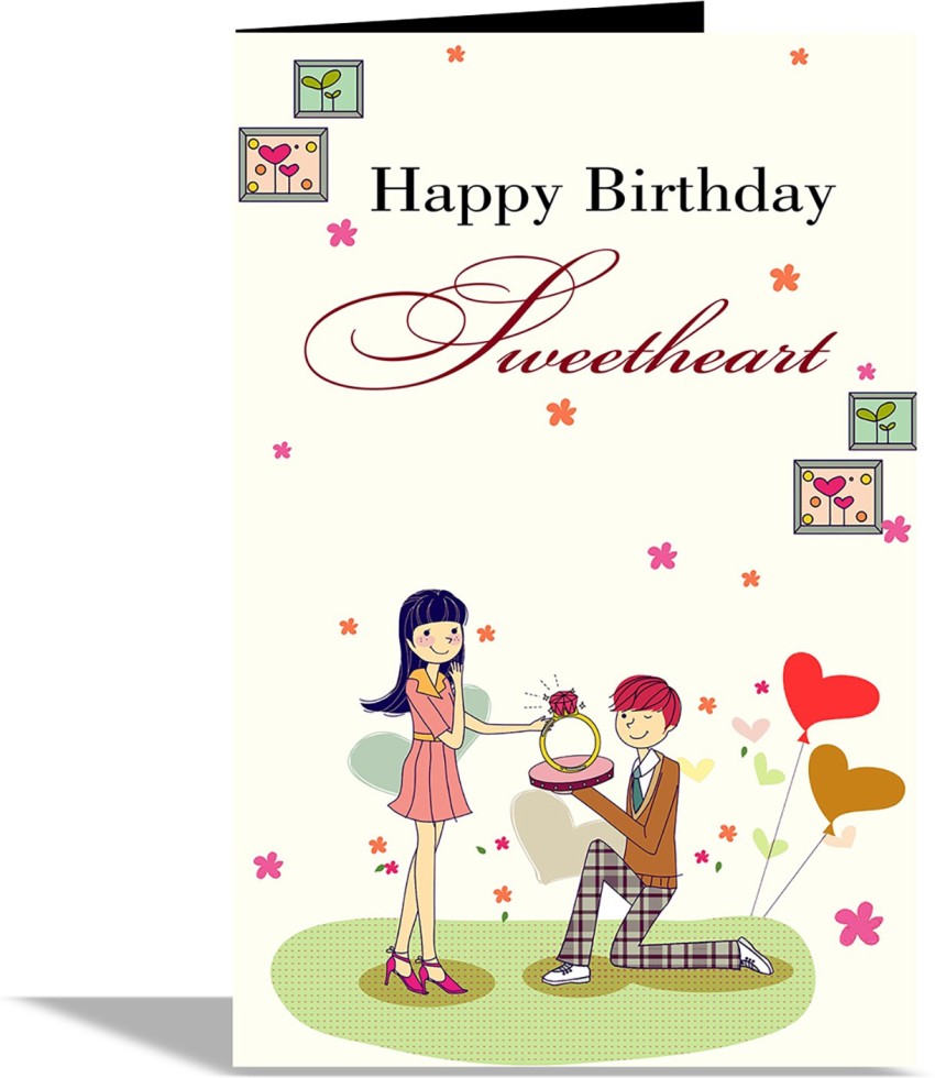 Gaurangi card Birthday Greeting Card for Love - Greeting card