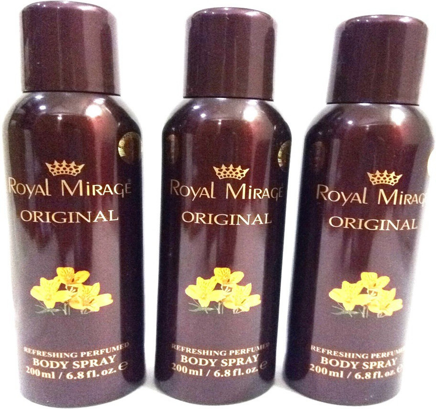 Royal mirage sales sport body spray
