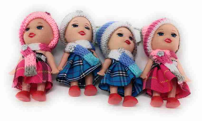 Barbie doll top keychain