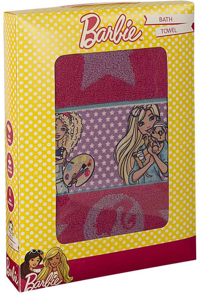Barbie discount hooded towel