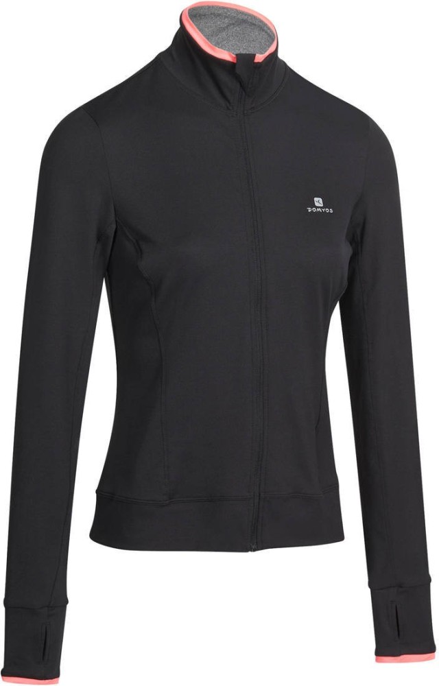 DOMYOS by Decathlon Full Sleeve Solid Women Jacket - Buy DOMYOS by Decathlon  Full Sleeve Solid Women Jacket Online at Best Prices in India