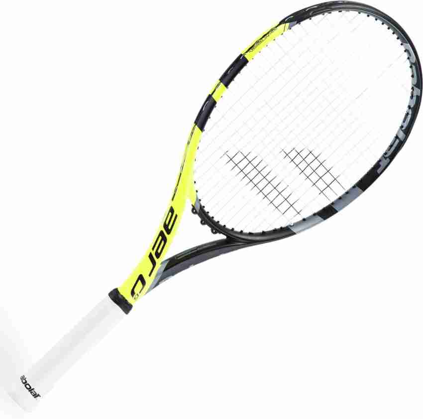 BABOLAT AERO G UNSTRUNG Black Yellow Unstrung Tennis Racquet