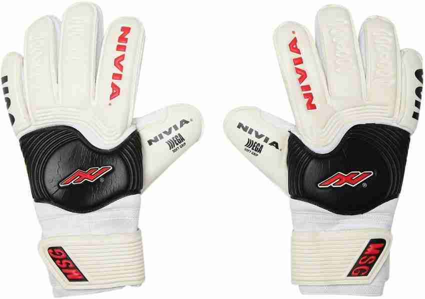 Nivia mega soft goalkeeper gloves sales