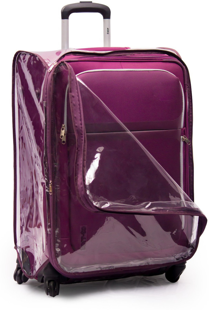 Plastic cover for trolley bag deals