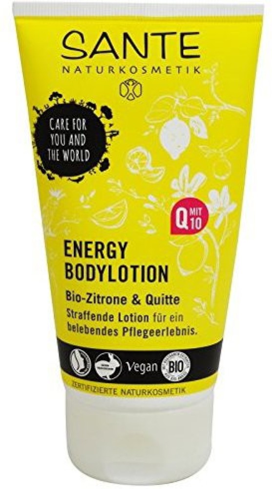 Yumi Bio Shop Sante Energy Body Lotion With Lemon And Organic Quince  Firming Toning Vegan - Price in India, Buy Yumi Bio Shop Sante Energy Body  Lotion With Lemon And Organic Quince