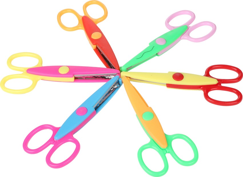 Childrens Pinking Scissor Zig Zag Cut Craft Scissors Kids Scissors Kids  Craft Decorative Border Paper Cutting 