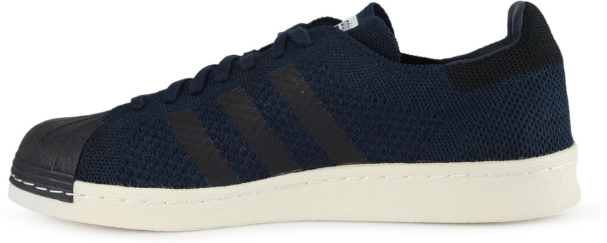 Adidas superstar 80s primeknit womens Blue hot sale