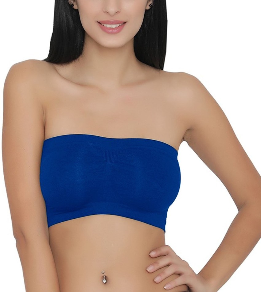 Grab Offers by Comfortable Tube Strapless Bra Non Padded Headband