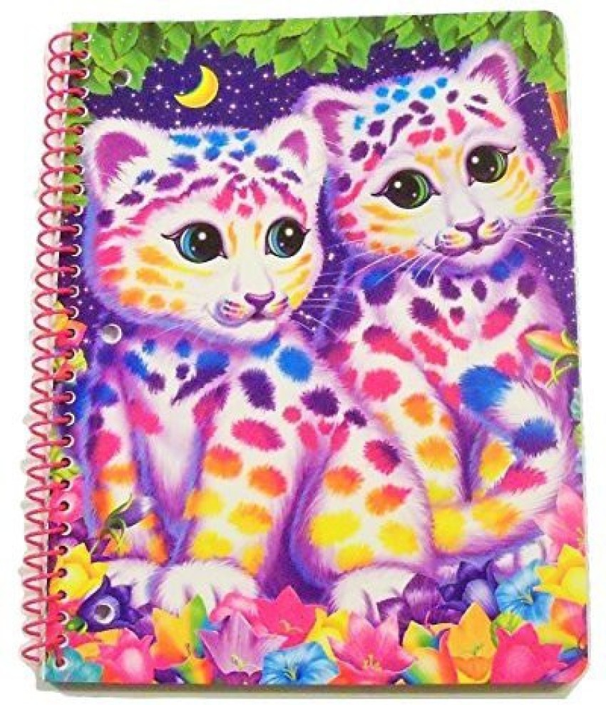 Generic Lisa Frank Wide Ruled Spiral Notebook ~ Animal Beauty (Colorful  Kittens; 8 X 10.5; 70 Sheets, 140 Pages) Price in India - Buy Generic Lisa  Frank Wide Ruled Spiral Notebook ~