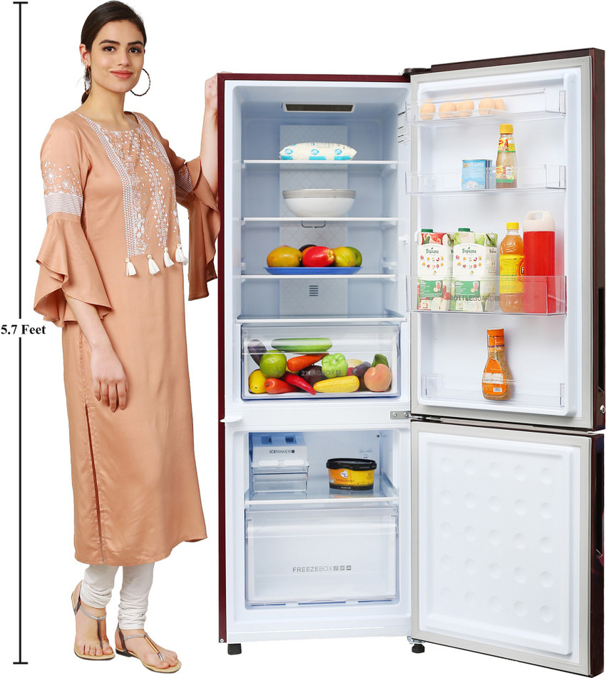 Haier fridge upside down sale