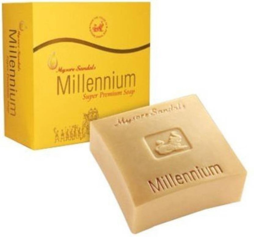 Buy Mysore Sandal Millennium 150gm Soap 150 g Online at Best Prices in  India  JioMart