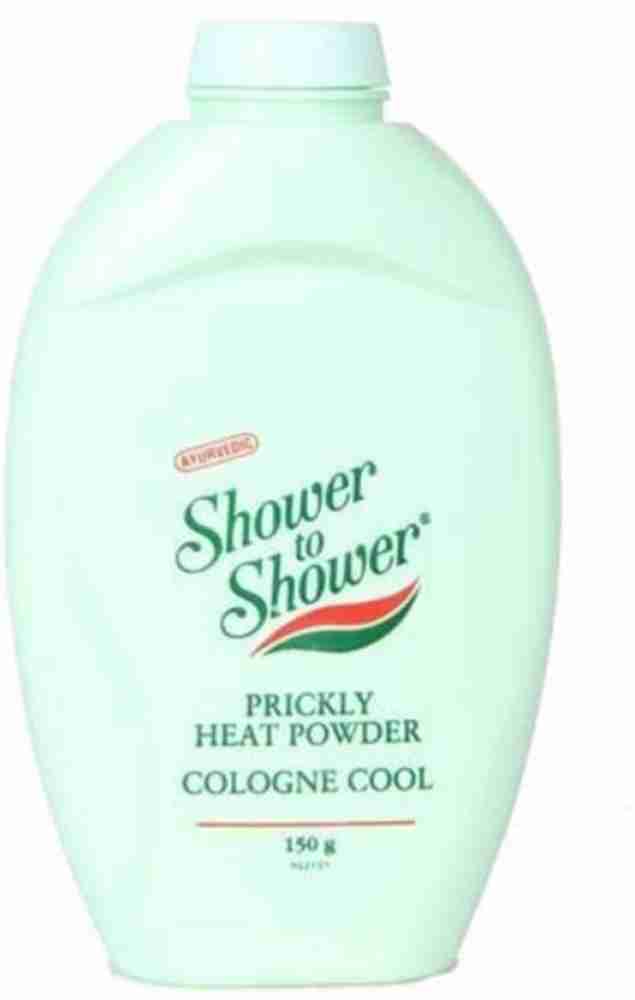 Shower to hot sale shower talc