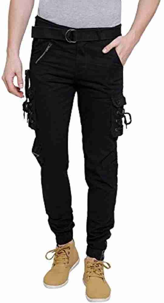 CROSS JAGUAR Regular Fit Men Black Trousers Buy CROSS JAGUAR