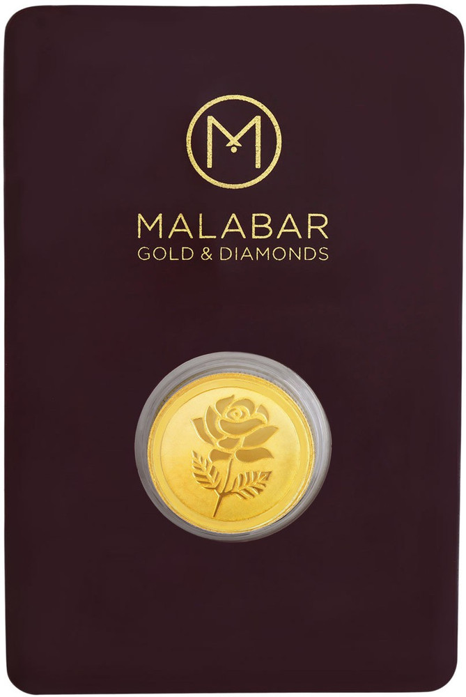 MALABAR GOLD DIAMONDS MGRS999P8G 24 999 K 8 g Gold Coin Price in India Buy MALABAR GOLD DIAMONDS MGRS999P8G 24 999 K 8 g Gold Coin Online at Best Prices in India Flipkart