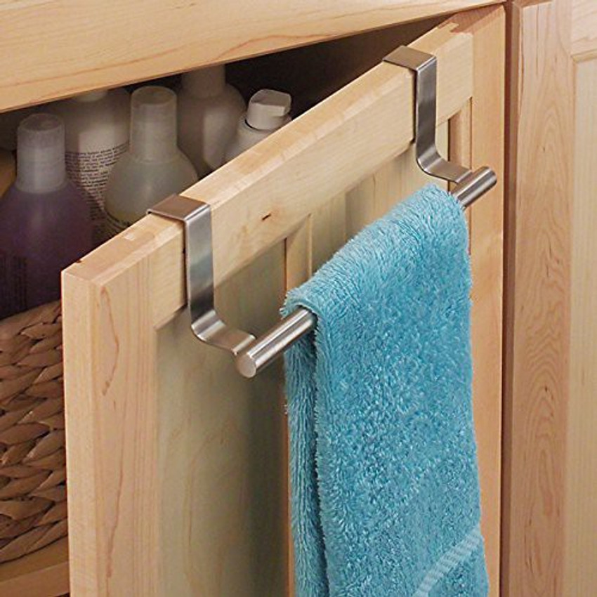 Cabinet door towel holder hotsell