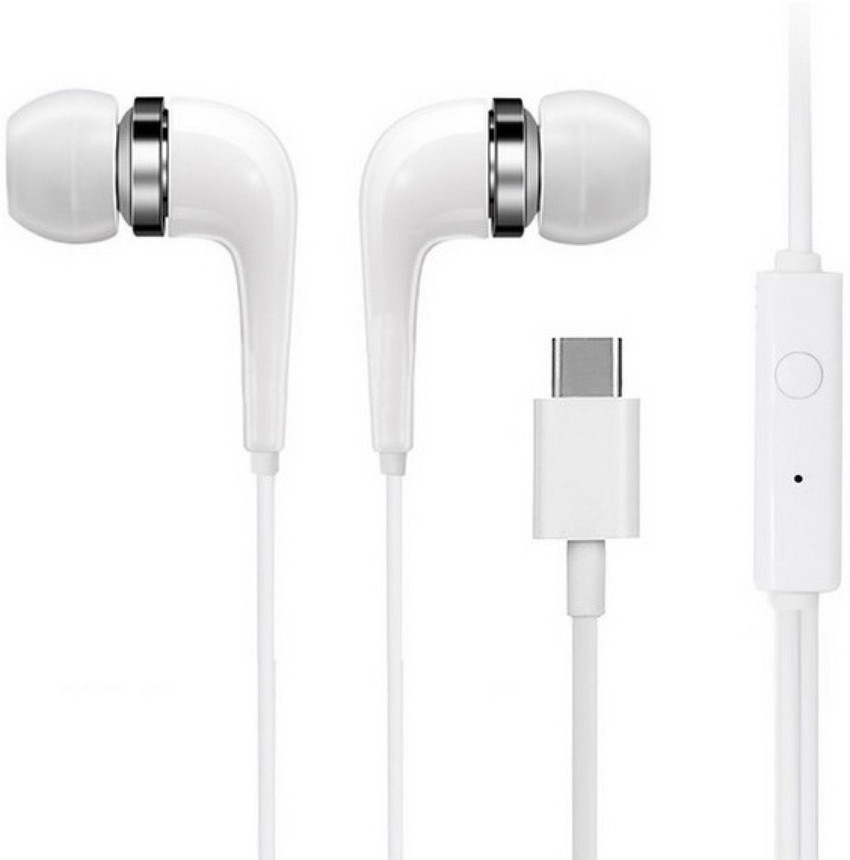 Supreno Type C Earphones Headphones For Type C Port Wired Headset