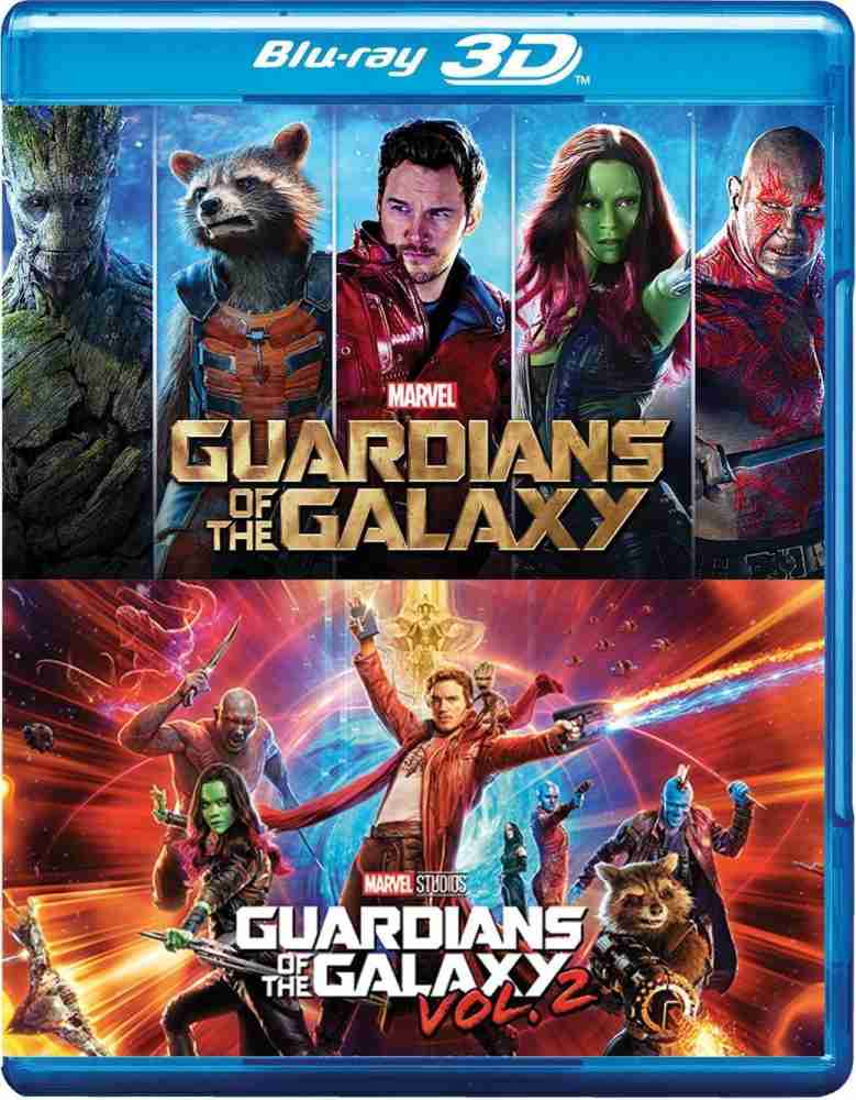 Guardians of the Galaxy - Vol. 1 & Vol. 2 (3D Price in India - Buy