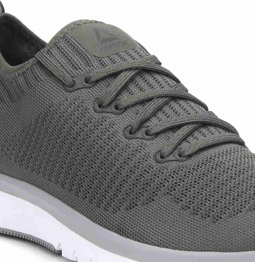 REEBOK PRINT SMOOTH 2.0 ULTK Running Shoes For Men Buy GREY SMOKY TAUPE WHITE Color REEBOK PRINT SMOOTH 2.0 ULTK Running Shoes For Men Online at Best Price Shop Online for Footwears