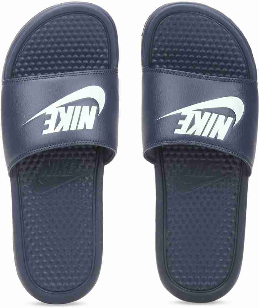 Nike benassi 2024 slides navy