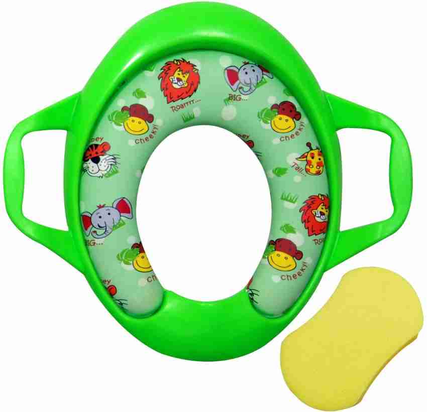 Cushion potty sales seat with handle